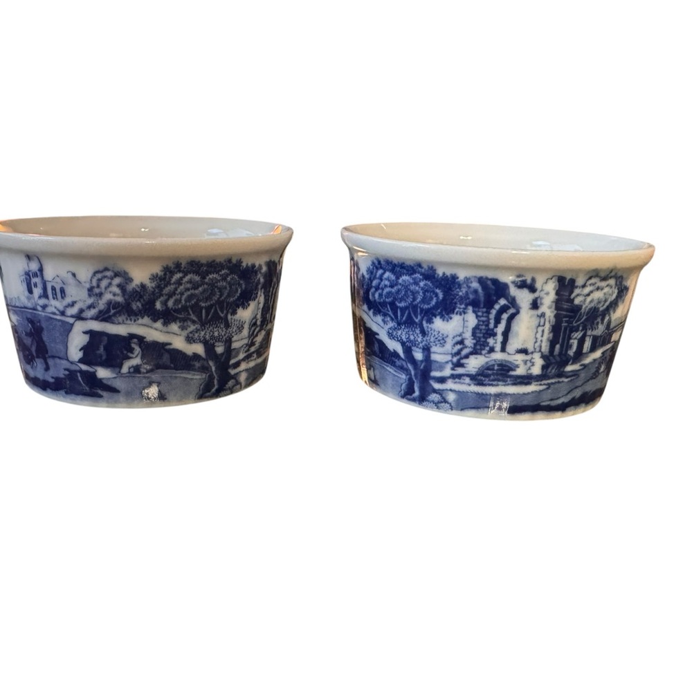 Spode Blue Italian set of 2 Ramekin Collection.